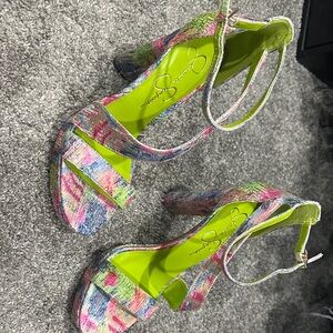 Jessica Simpson Multicolor Heels
